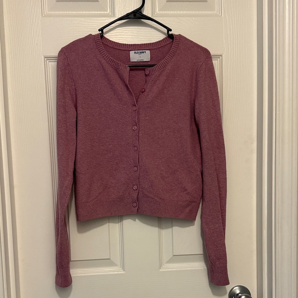 Old Navy Women's Rose Cardigan Sweater
